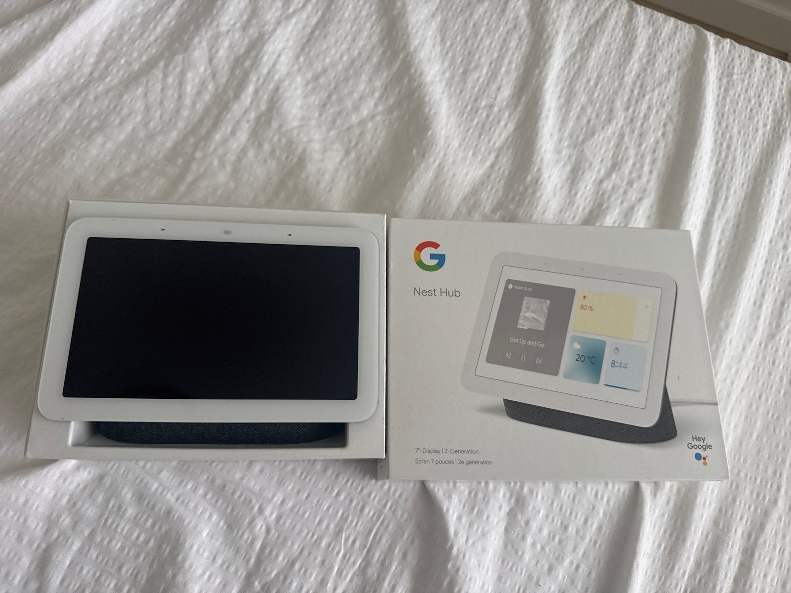 Google Nest Hub (2e generatie) - Smart Display, Ophalen of Verzenden, Zo goed als nieuw