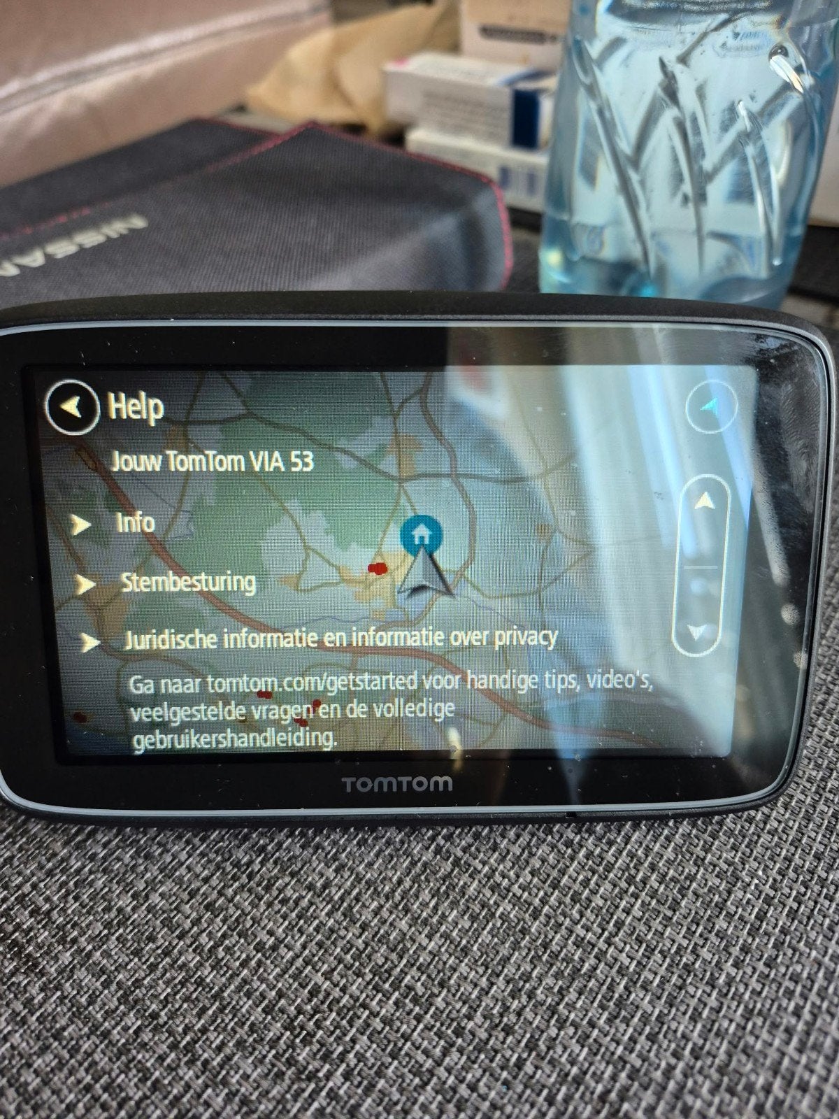 TomTom VIA 53 Navigatiesysteem, Ophalen of Verzenden, Gebruikt