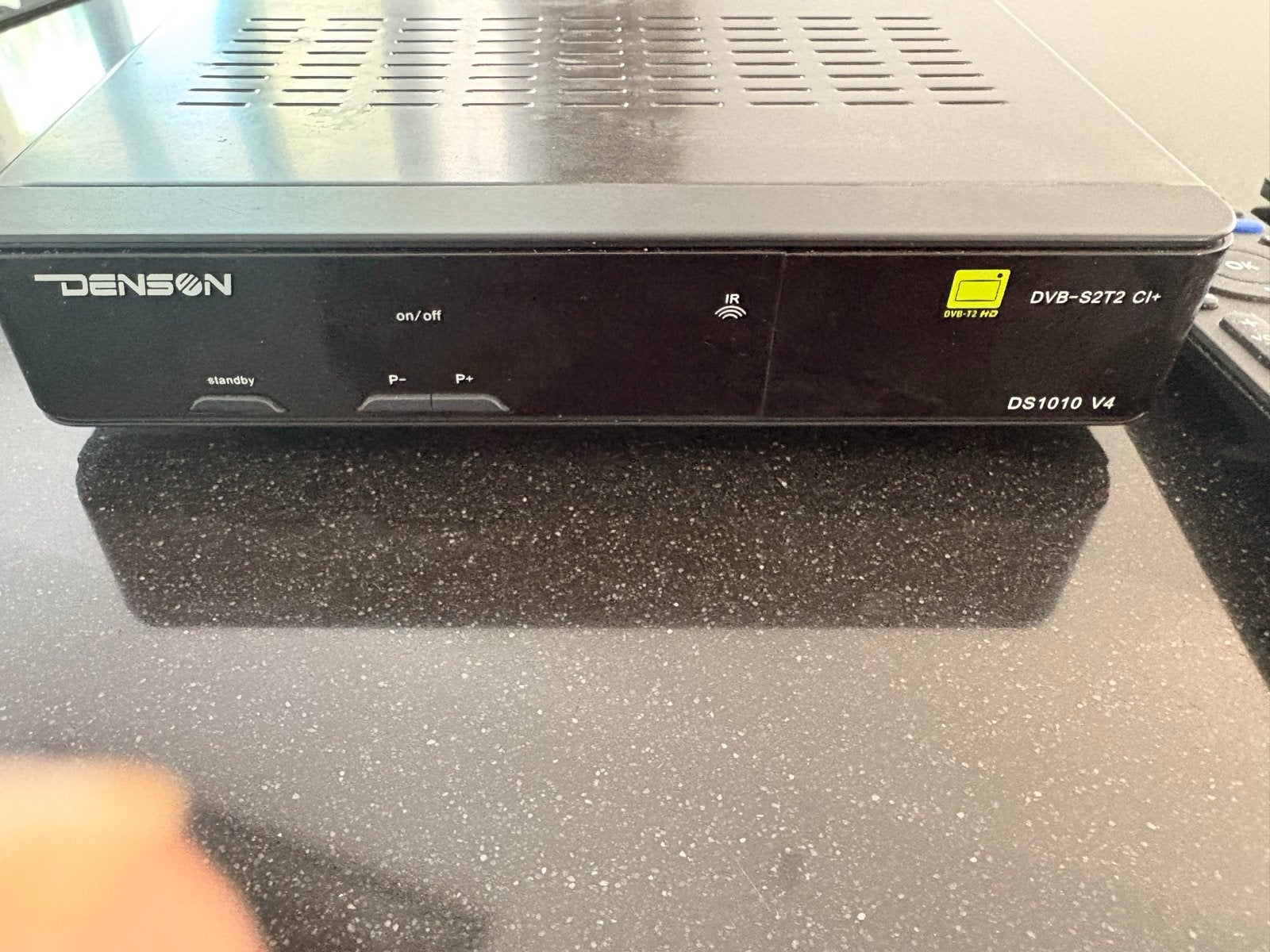 Denson DS1010 V4 DVB-S2T2 CI+ Decoder met HDMI, Audio, Tv en Foto, Decoders en Harddiskrecorders, Gebruikt, Decoder, Ophalen of Verzenden