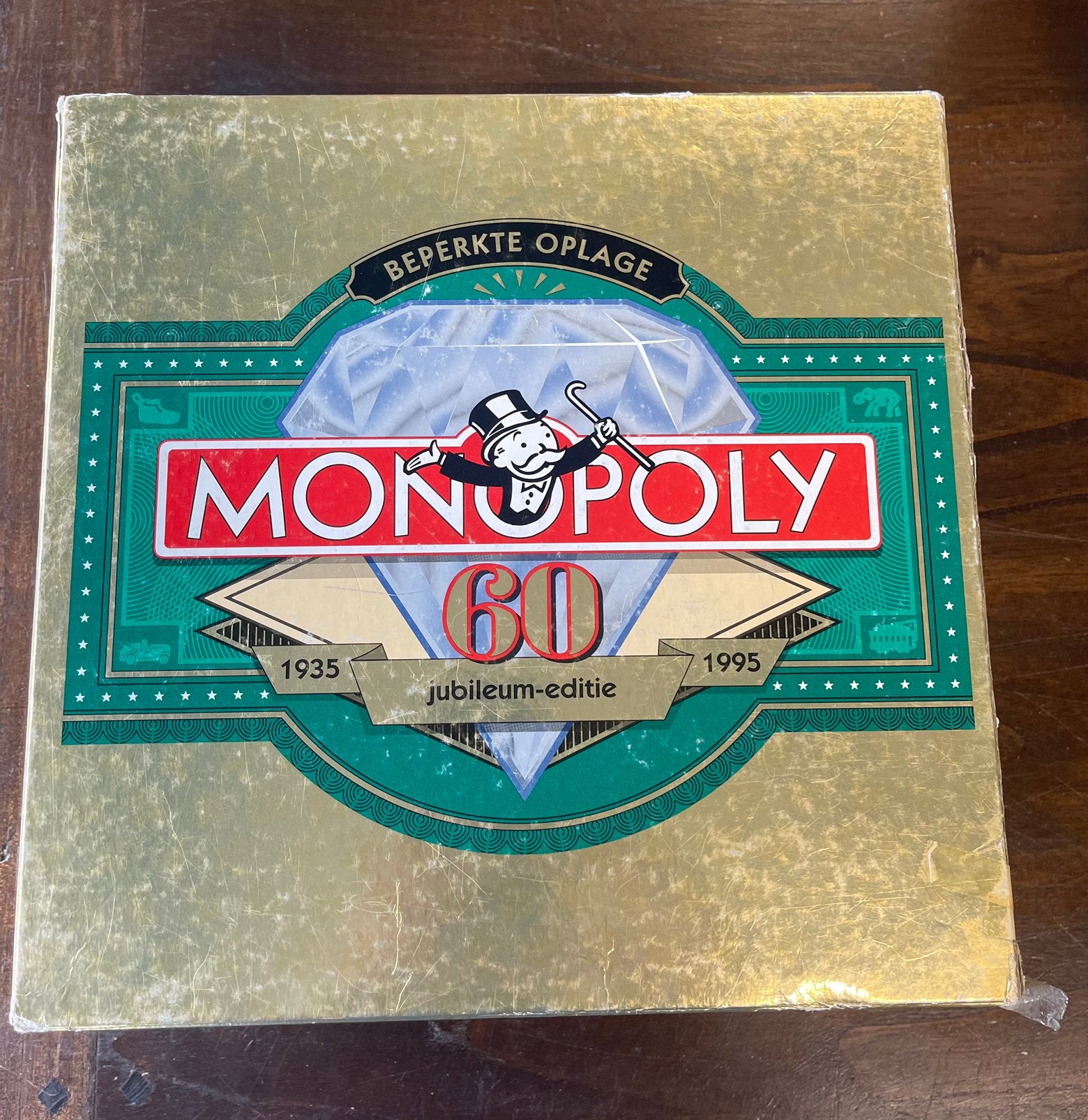 Monopoly gouden 60 jarige editie - beperkte oplage, Hobby en Vrije tijd, Gezelschapsspellen | Bordspellen, Ophalen of Verzenden