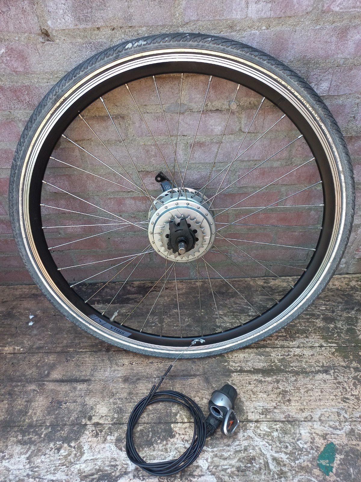 NuVinci N360 compleet met shifter en kabel, Gebruikt, Elektrische fiets, NuVinci, Ophalen