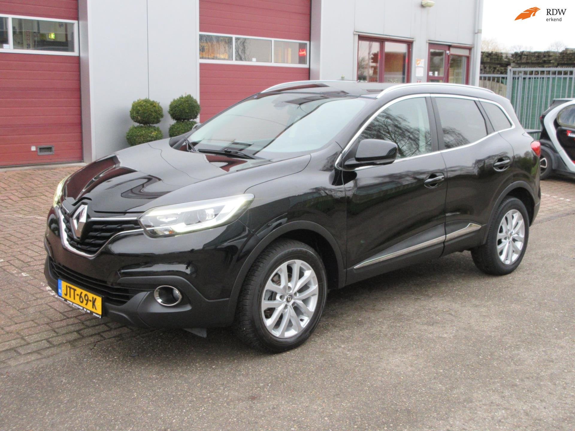 Renault KADJAR 1.2 TCe Intens, Nwe motor, 1 jaar garantie, Z, Auto's, Voorwielaandrijving, Stof, 4 cilinders, Zwart