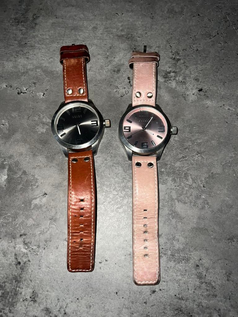 Zeer nette Oozoo horloge s, Ophalen of Verzenden, Zo goed als nieuw, Leer, Overige merken