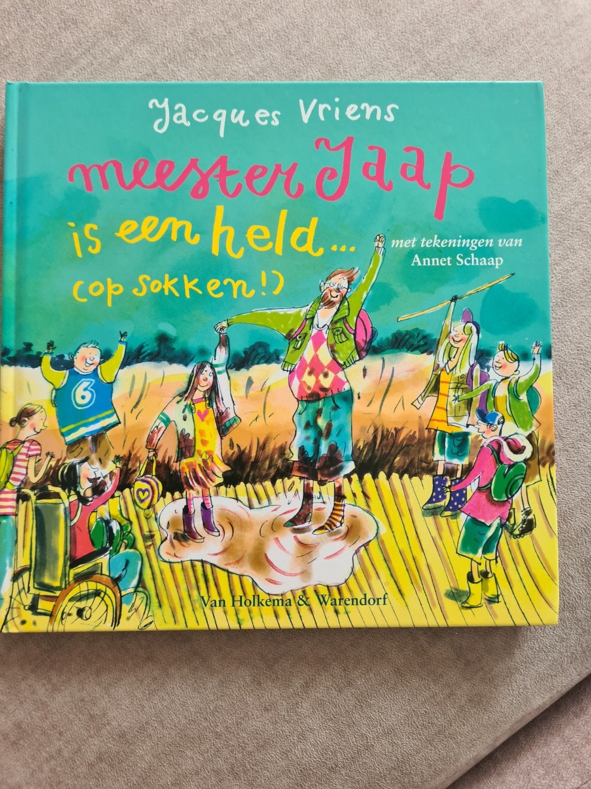 Meester Jaap is een held... (op sokken!) - Jacques Vriens, Boeken, Ophalen of Verzenden, Zo goed als nieuw, Jacques Vriens, Fictie algemeen