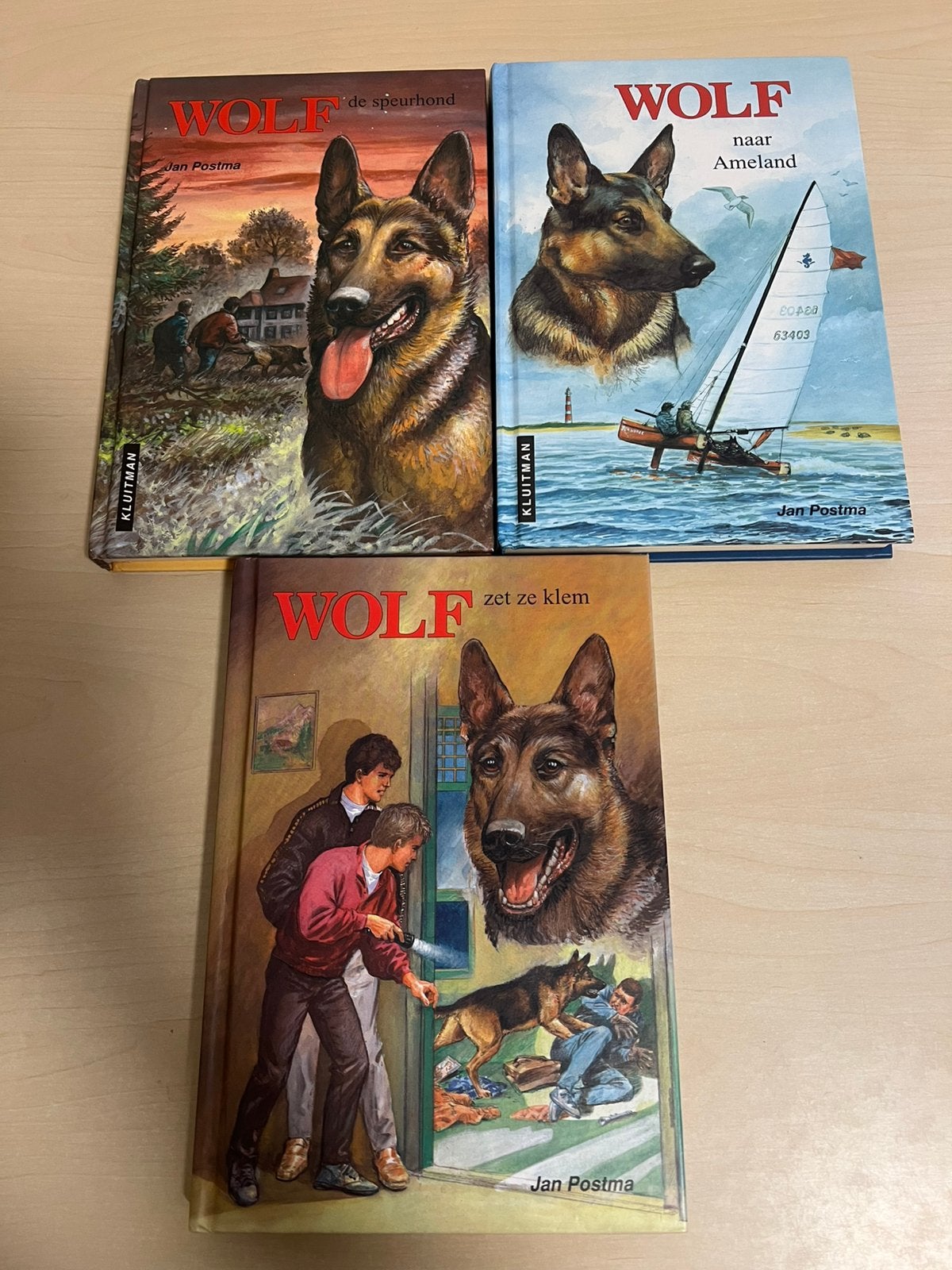 Wolf de speurhond door Jan Postma, Boeken, Ophalen of Verzenden, Zo goed als nieuw