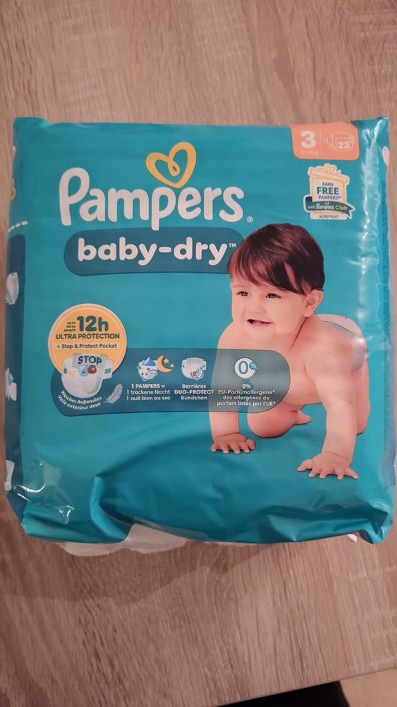 Pampers Baby-Dry en Premium Protection luiers, Ophalen of Verzenden, Nieuw
