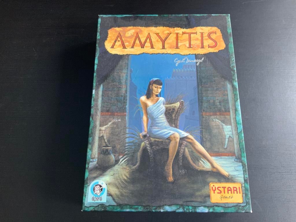 Amyitis, Een of twee spelers, Ophalen of Verzenden, Gebruikt, White Goblin Games