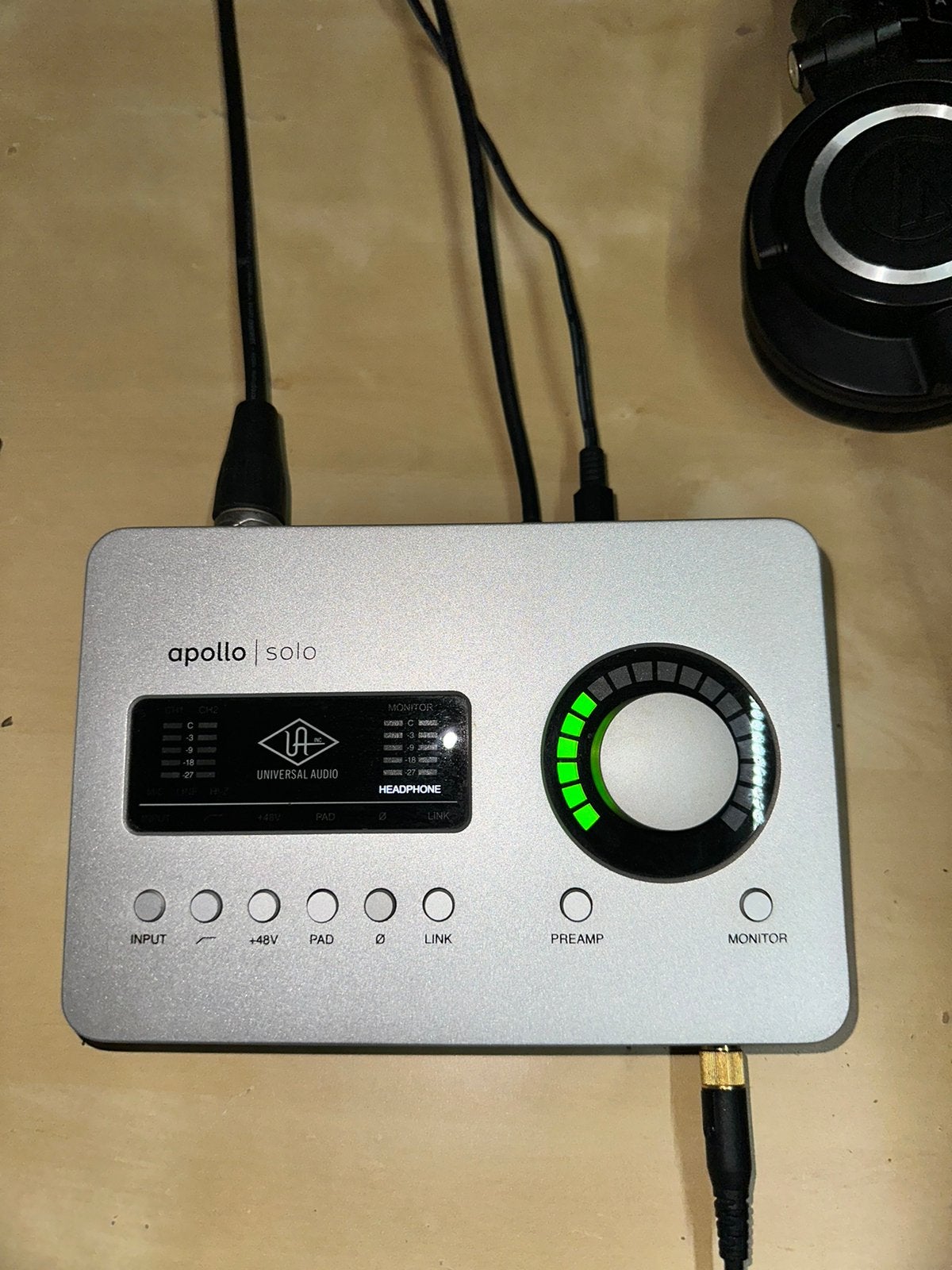 Universal Audio Apollo Solo USB Heritage Edition, Ophalen of Verzenden, Zo goed als nieuw