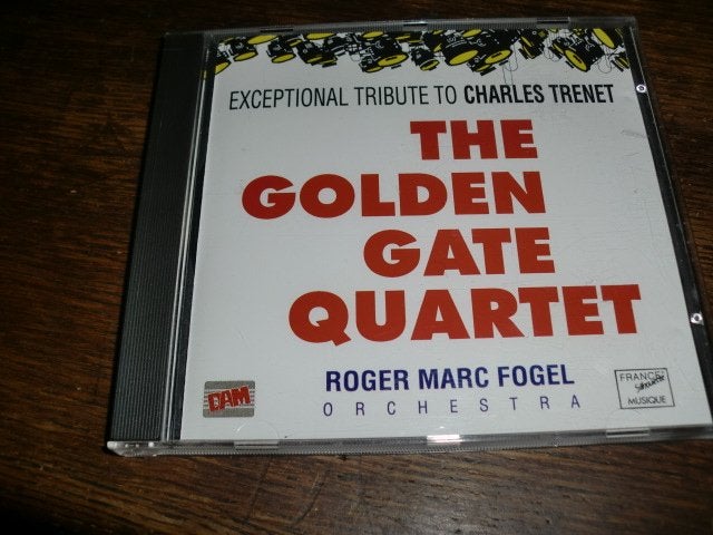 Golden Gate Quartet Tribute To Charles Trenet ‎CD  1994, Ophalen of Verzenden, Zo goed als nieuw