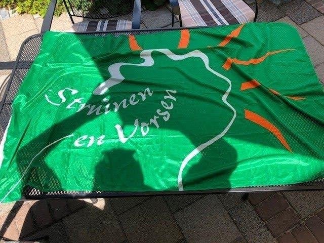 Originele vlag Struinen en Vorsen € 12,50, Ophalen of Verzenden, Nieuw
