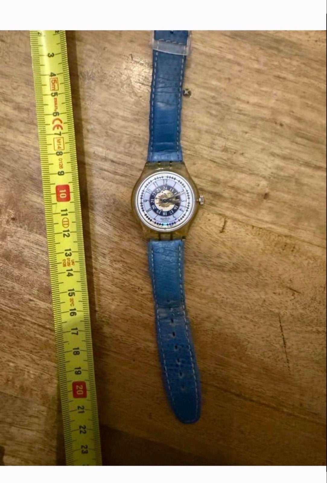 Vintage Swatch Automatic horloge uit 1993, Overige merken, Overige materialen, Met bandje, Polshorloge