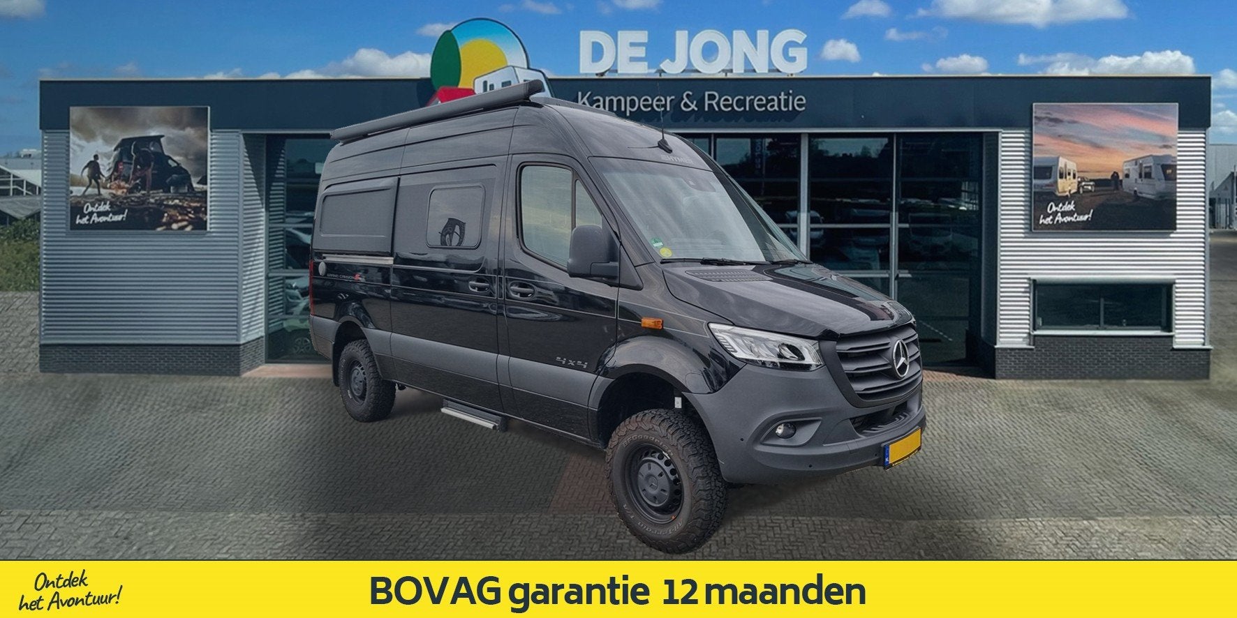 Hymer Grand Canyon S Mercedes 4WD (bj 2023), Automaat, Buscamper of Camperbus, Tot en met 2, Bedrijf