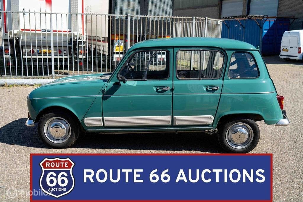Renault 4 TL | 1980 | Route 66 Auctions, Auto's, Overige carrosserieën, Renault, Zwart, Bedrijf