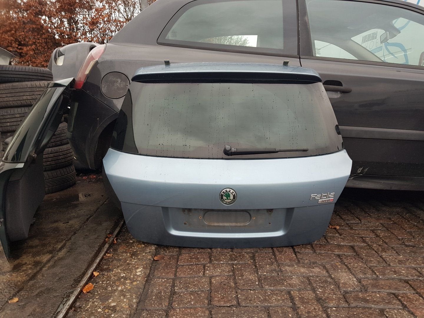 SKODA FABIA 2  ACHTERKLEP BJ 2007 TOT 2010, Auto-onderdelen, Gebruikt, -, Ophalen of Verzenden, Achter