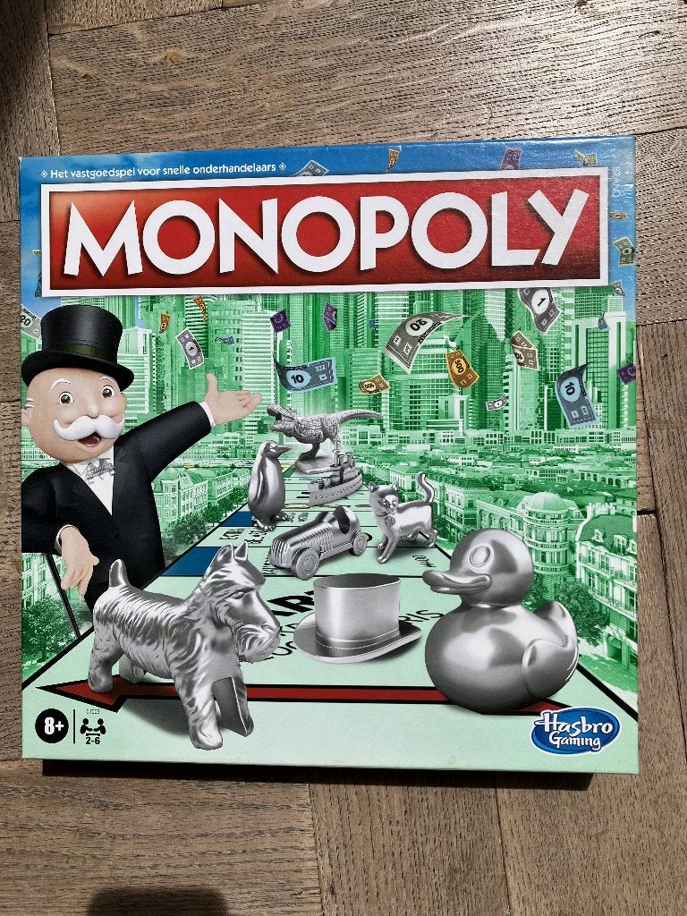 Monopoly, Hobby en Vrije tijd, Gezelschapsspellen | Bordspellen, Vijf spelers of meer, Ophalen of Verzenden, Zo goed als nieuw