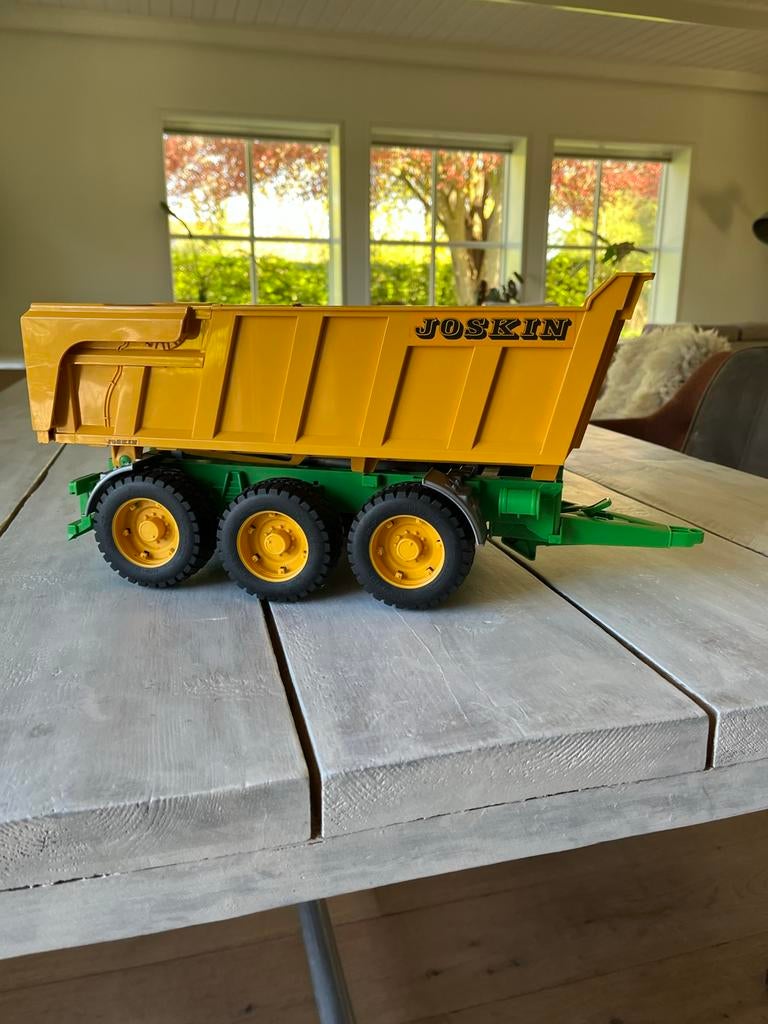 Joskin kiepwagen speelgoed, Kinderen en Baby's, Speelgoed | Speelgoedvoertuigen, Ophalen of Verzenden, Gebruikt