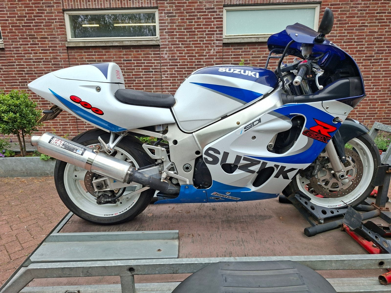 Suzuki SRAD 600 (1999) met geldig kenteken - onderdelen, Motoren, Ophalen, Gebruikt