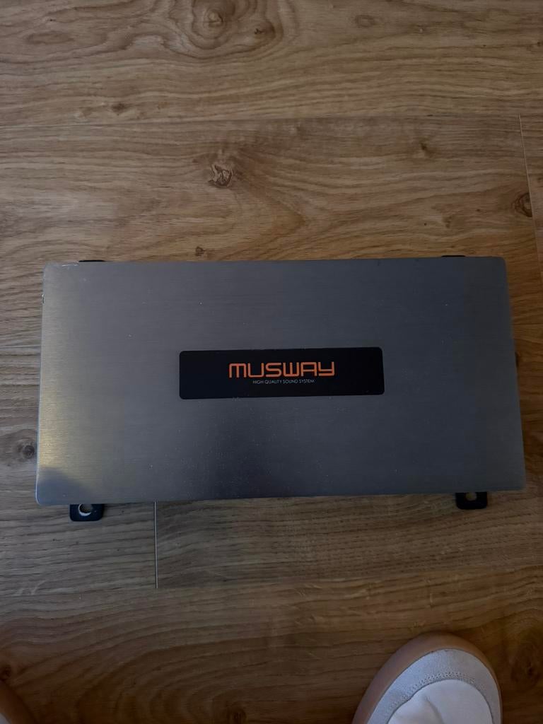 MUSWAY Car Audio Upgrade: M12, BTA 2, Match M2FX + kabels, Ophalen of Verzenden, Gebruikt