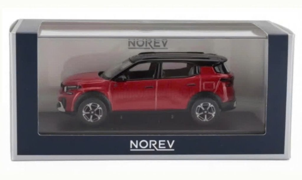Citroen C3 Aircross 2025 Rood & Zwart 1:43 NOREV ref 155341, Verzenden, Nieuw, Auto, Norev