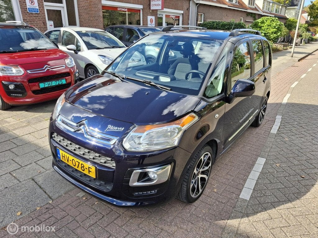 Citroen C3 Picasso 1.2 PureTech Feel Edition, Auto's, Voorwielaandrijving, Gebruikt, 1199 cc, Blauw