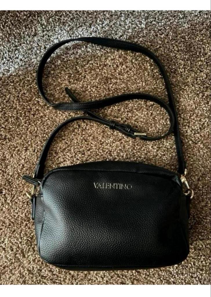 Valentino tas, Ophalen of Verzenden, Zwart, Schoudertasje