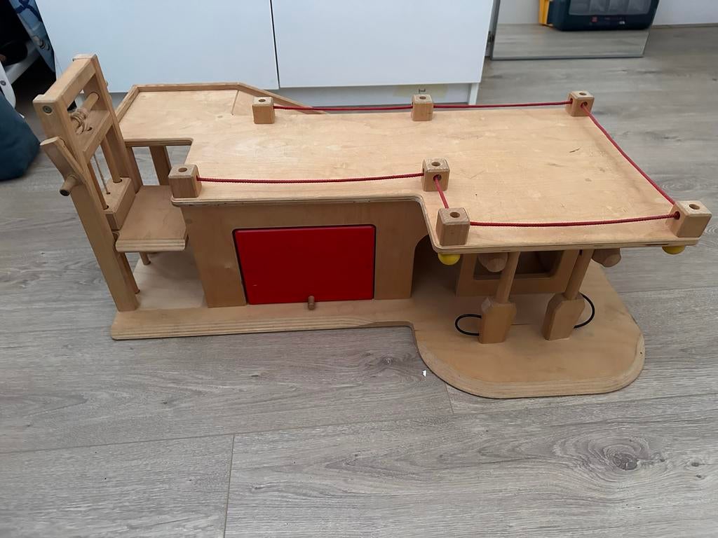 Oersterke houten garage van Janbibejan, Ophalen of Verzenden, Gebruikt, Toebehoren