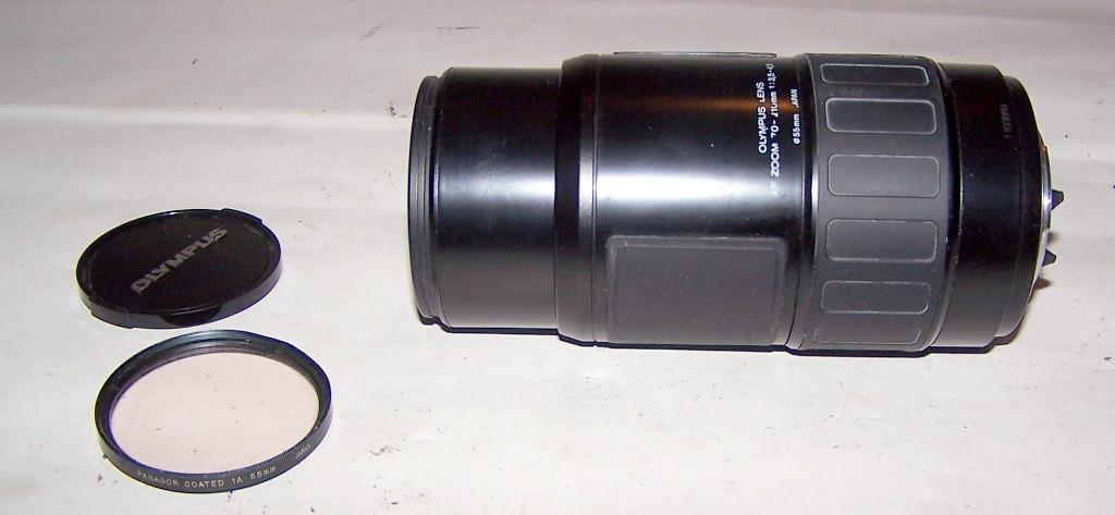 Olympus AF Zoom 70-210mm f3.5-4.5 lens. OM bajonet. Izgs., Ophalen of Verzenden, Zo goed als nieuw, Telelens, Zoom