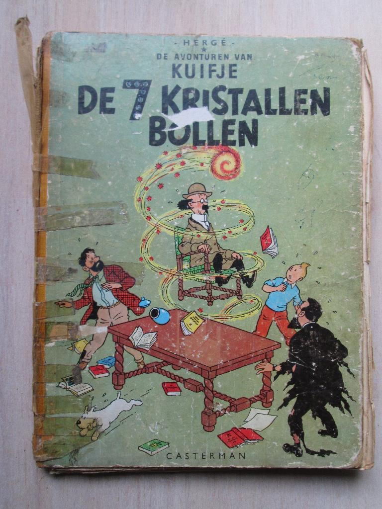 Kuifje 12 - De 7 kristallen bollen (HC), Boeken, Eén stripboek, Ophalen of Verzenden, Gelezen, Hergé