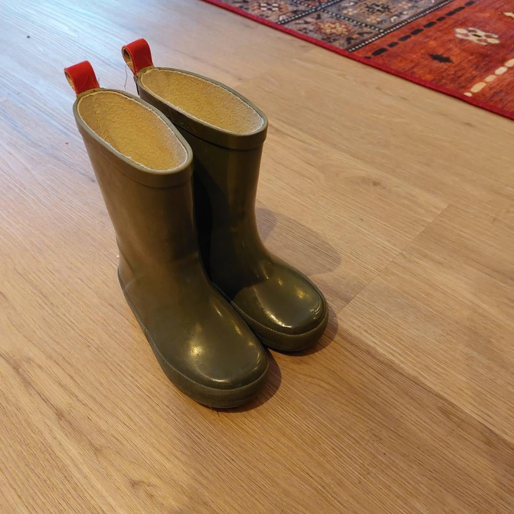 Regenlaarzen Hema maat 24-25, Ophalen of Verzenden, Zo goed als nieuw, Jongen of Meisje, Laarzen