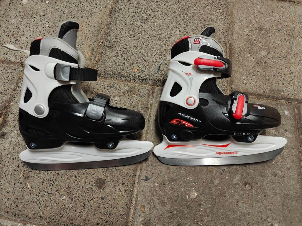 Nijdam verstelbare kinderschaatsen - Maat 30-33, Ophalen of Verzenden, Zo goed als nieuw, IJshockeyschaatsen, Nijdam