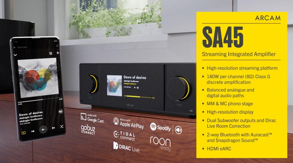 Arcam SA45 Alles-in-één streamingoplossing -High Fidelity-, Overige merken, Arcam, Nieuw, Ophalen of Verzenden