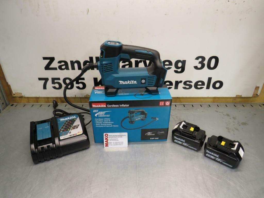 Makita DMP180 18V Li-Ion accu luchtpomp 8,3 bar Set Nieuw, Ophalen of Verzenden, Nieuw