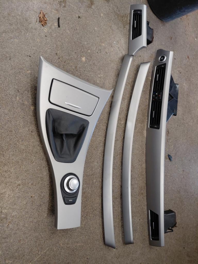 BMW E90/91 interieur lijsten Zonder I drive knop!!!, Ophalen of Verzenden, Nieuw, BMW