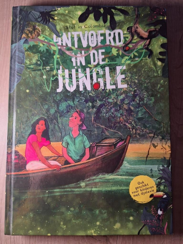 Ontvoerd in de Jungle - Spannend Avontuur!, Ophalen of Verzenden, Zo goed als nieuw, Stef in Colombia, Fictie algemeen
