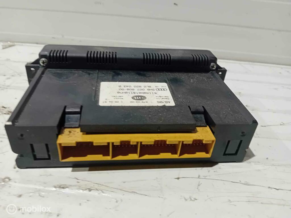 Bedieningspaneel kachel Audi A4 8L0820043, Ophalen of Verzenden, Gebruikt