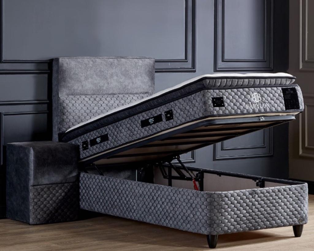 Opbergboxspring Babylon 1 pers. Dreambedden, 90 cm, Eenpersoons, Nieuw, Ophalen of Verzenden