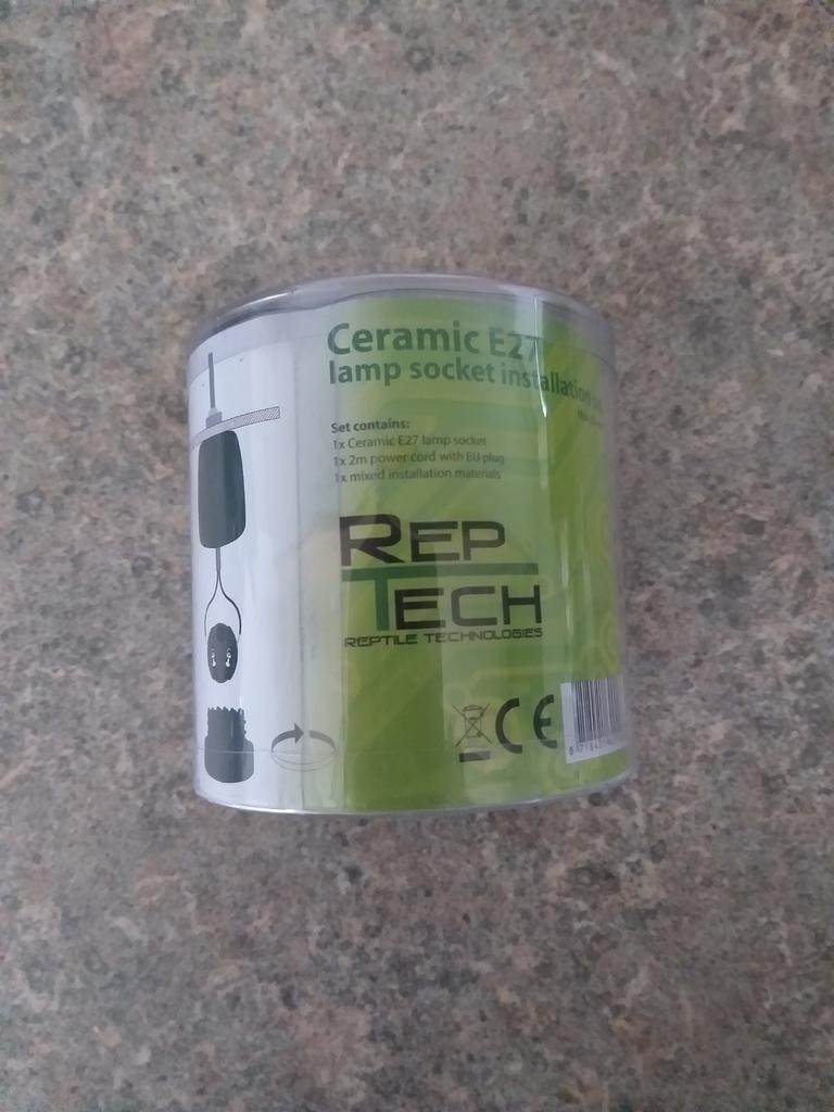 Repto keramische E27 lamphouder installatie set, Dieren en Toebehoren, Ophalen of Verzenden, Nieuw, Verlichting