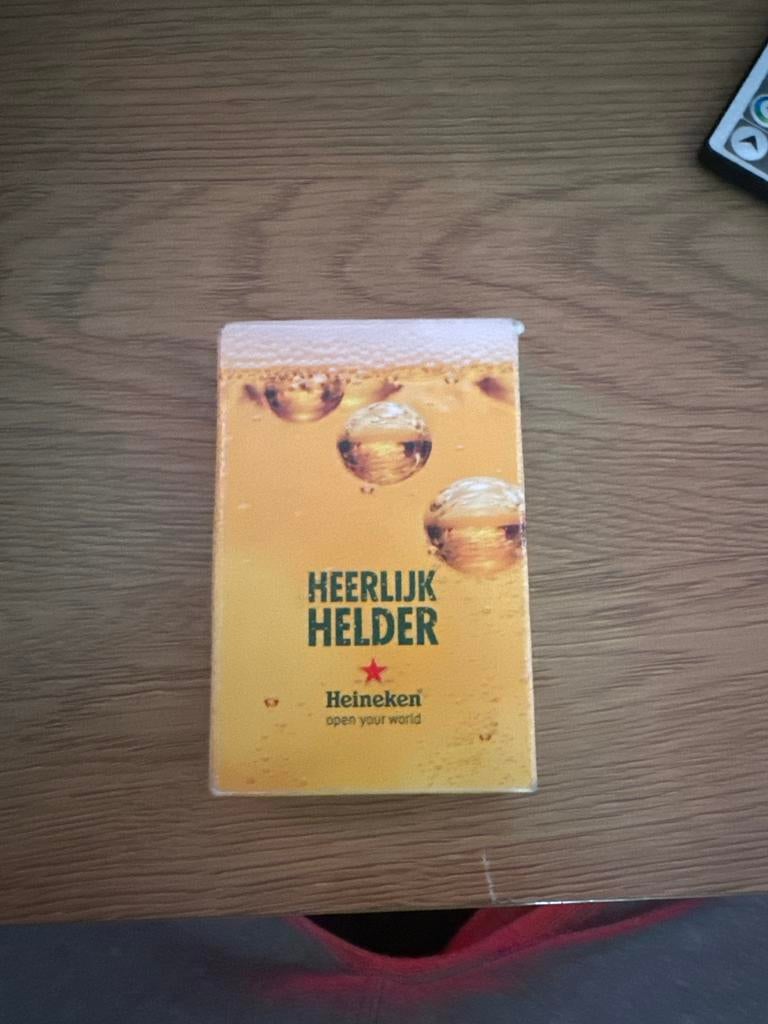 Heineken Speelkaarten - Nieuw in Verpakking, Een of twee spelers, Ophalen, Nieuw