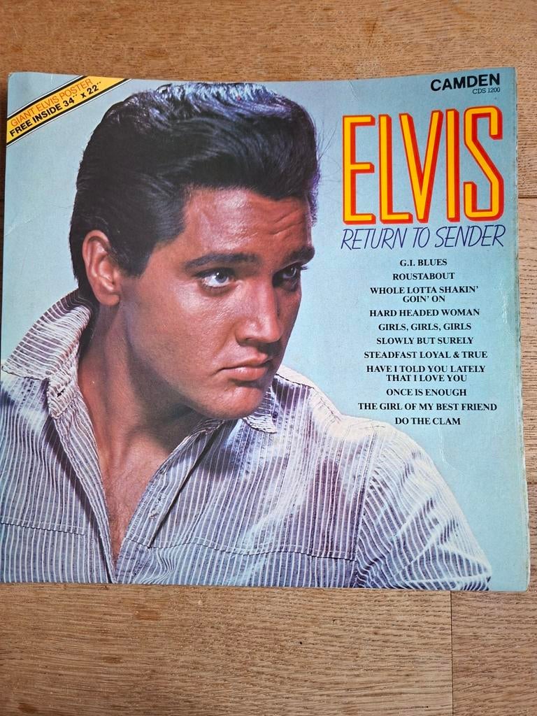 Elvis Presley - Return to Sender LP, Ophalen of Verzenden, Gebruikt, 12 inch, Rock-'n-Roll