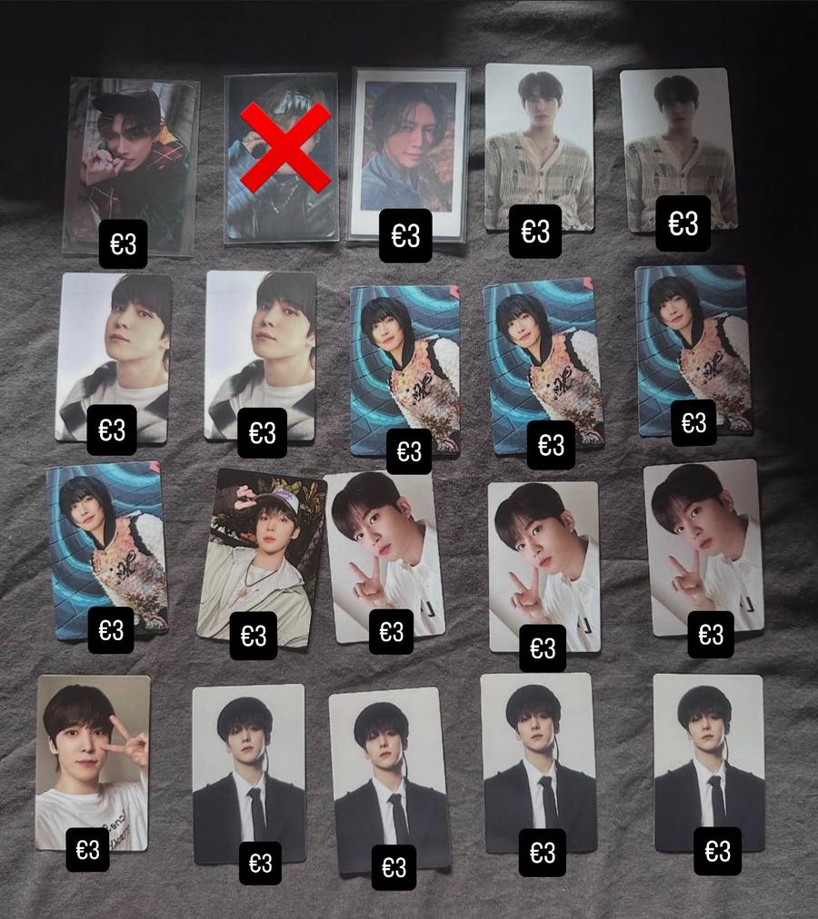 ATEEZ photocard sale!, Verzamelen, Muziek, Artiesten en Beroemdheden, Ophalen of Verzenden, Zo goed als nieuw, Foto of Kaart