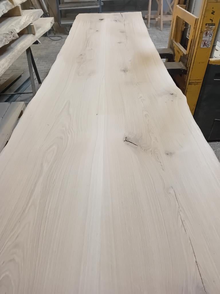 Boomstamtafel | Eiken | Nieuw | Groot, Ophalen, Tafel en meer, Info@tafelenmeer.nl, Eikenhout