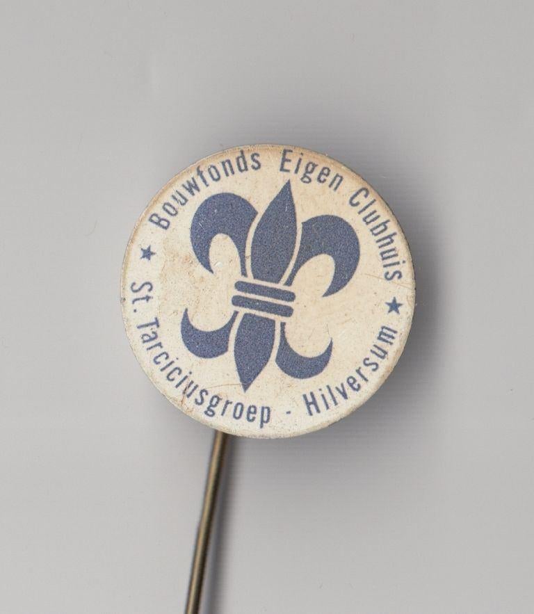 Scouting Hilversum St. Tarciciusgroep speldje, Gebruikt, Niet vindbaar, Niet vindbaar, Speldje of Pin