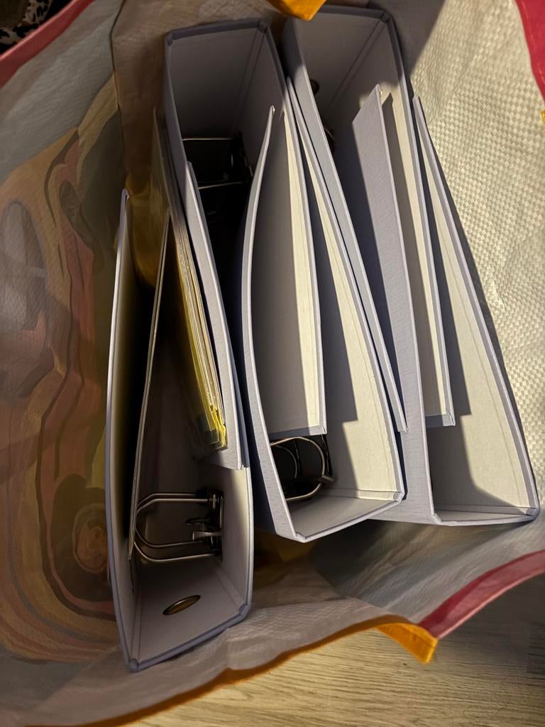 Mappen + tabbladen NIEUW, Ophalen, Nieuw