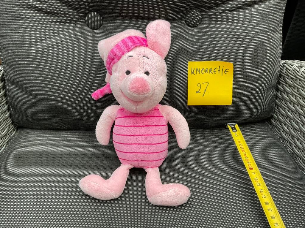 Nieuwe zgan Disney Knorretje knuffel 30cm slaapmuts, Ophalen, Winnie de Poeh of vrienden, Nieuw, Knuffel