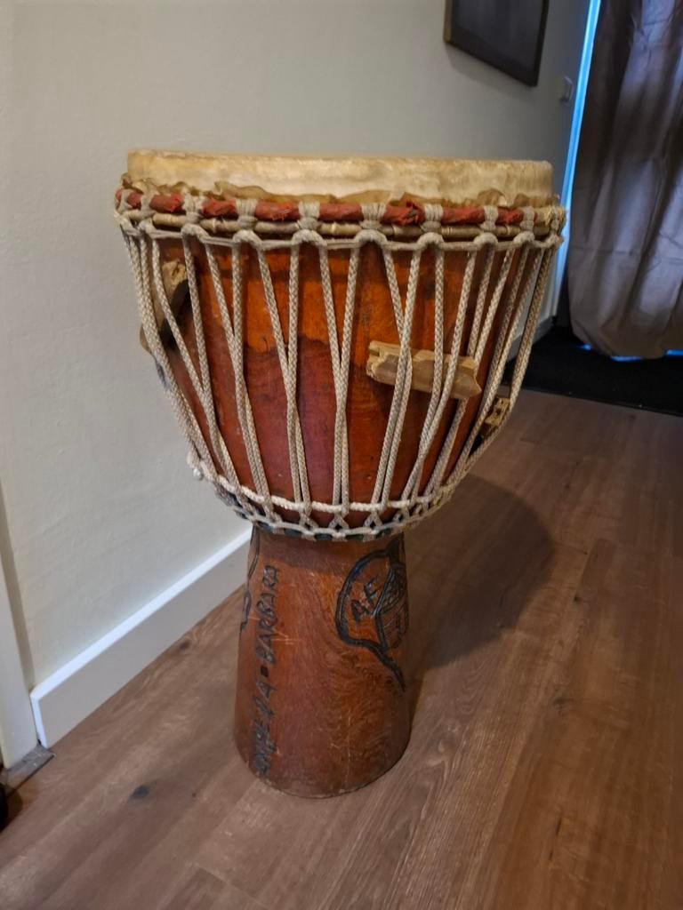 Djembe, groot formaat, Muziek en Instrumenten, Percussie, Ophalen, Trommel