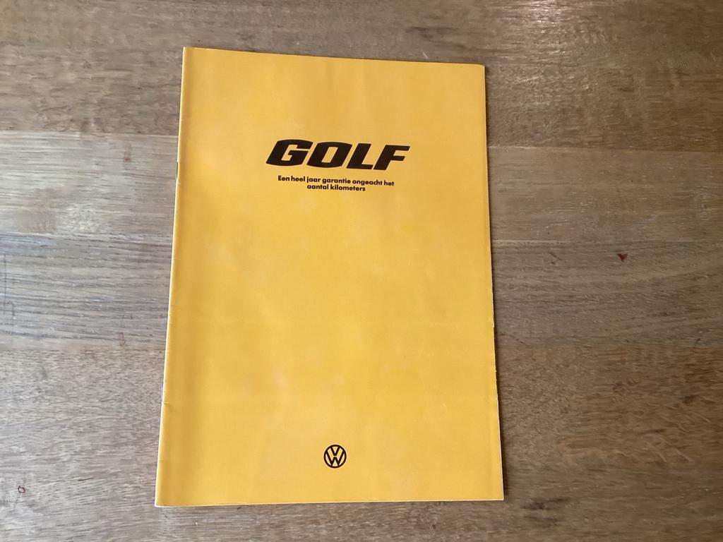 Volkswagen Golf Brochure - 1976, Ophalen of Verzenden, Zo goed als nieuw, Volkswagen