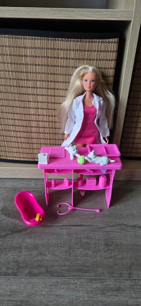 Steffi dierenarts, Ophalen of Verzenden, Zo goed als nieuw, Barbie