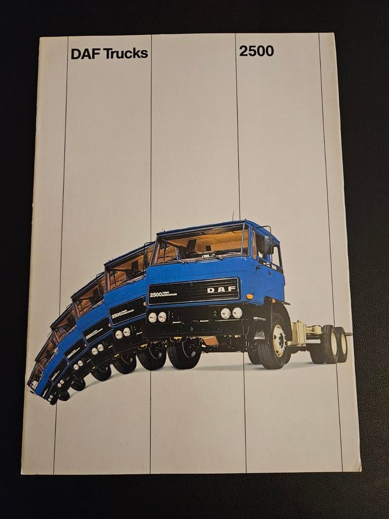 Brochure Daf Trucks 2500, Ophalen of Verzenden, Zo goed als nieuw, Overige merken