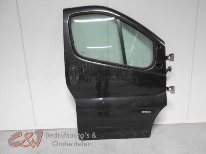 Portier 2Deurs rechts van een Opel Vivaro (ZWART), Gebruikt, -, Deur, -