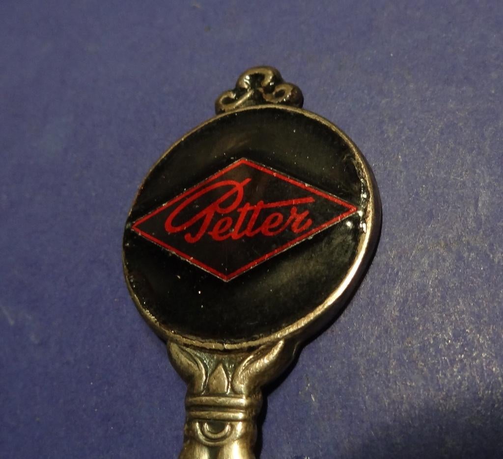 Petter Motoren Thee Lepel Nummer 1, Verzamelen, Verzenden, Gebruikt, Auto's